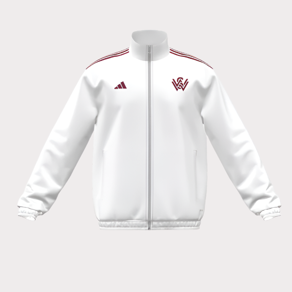WSW adidas Anthem Jacket White – Western Sydney Wanderers