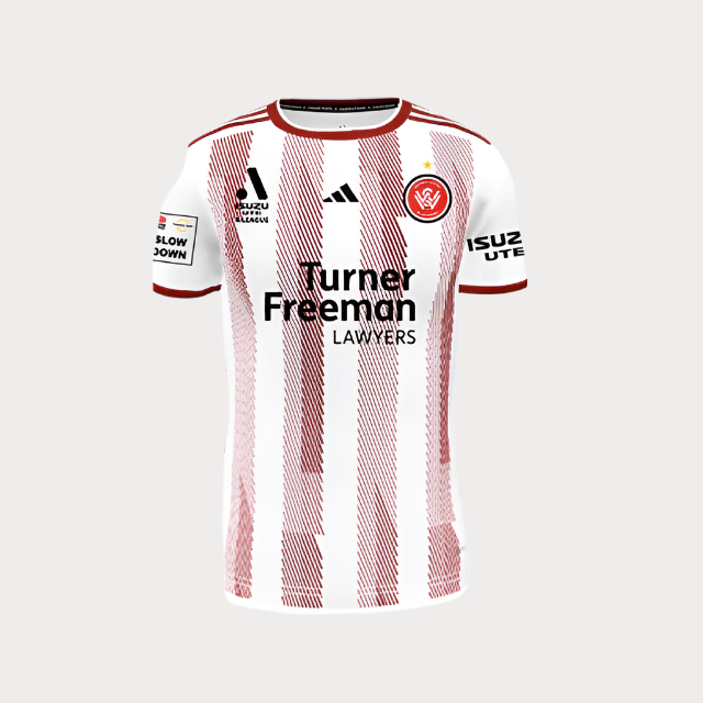 Football Shirts Western Sydney Wanderers Jersey WSW Adidas Kids 24