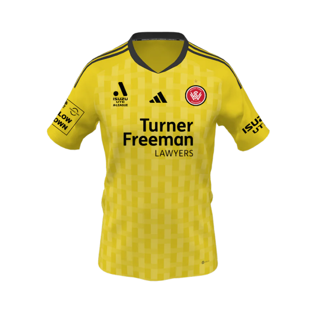 WSW x Adidas Yellow GK Jersey 24/25 - Kids