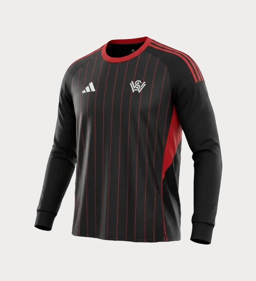 WSW adidas Long Sleeve Lifestyle Jersey – Western Sydney Wanderers ...