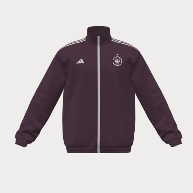 WSW adidas Anthem Jacket - Maroon