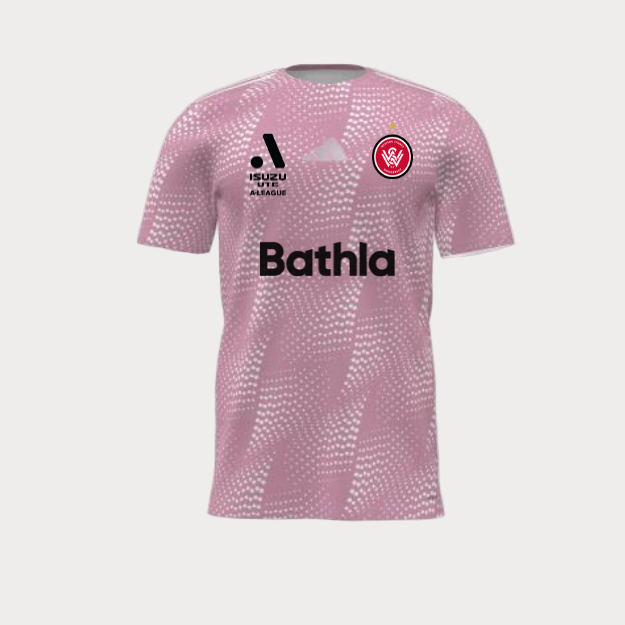 WSW adidas 25/26 Kids Pink Goalkeeper Jersey