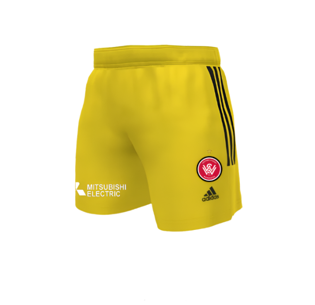 WSW adidas Women's 23/24 Yellow Goalkeeper Shorts