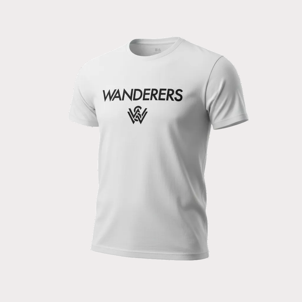 WSW White Monogram T-Shirt